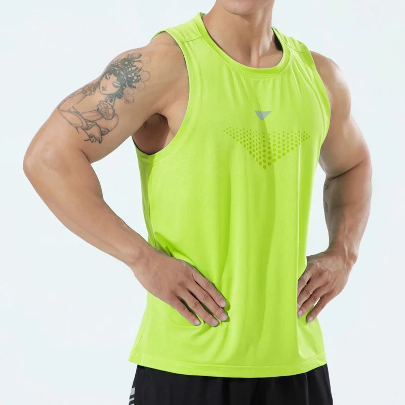Men’s Inverted Triangle Graphic Tank Top
