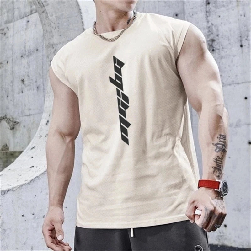 New Men’s Bodybuilding Sports Tank