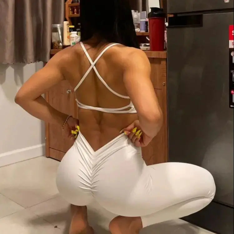 Cross Back Sports Bra