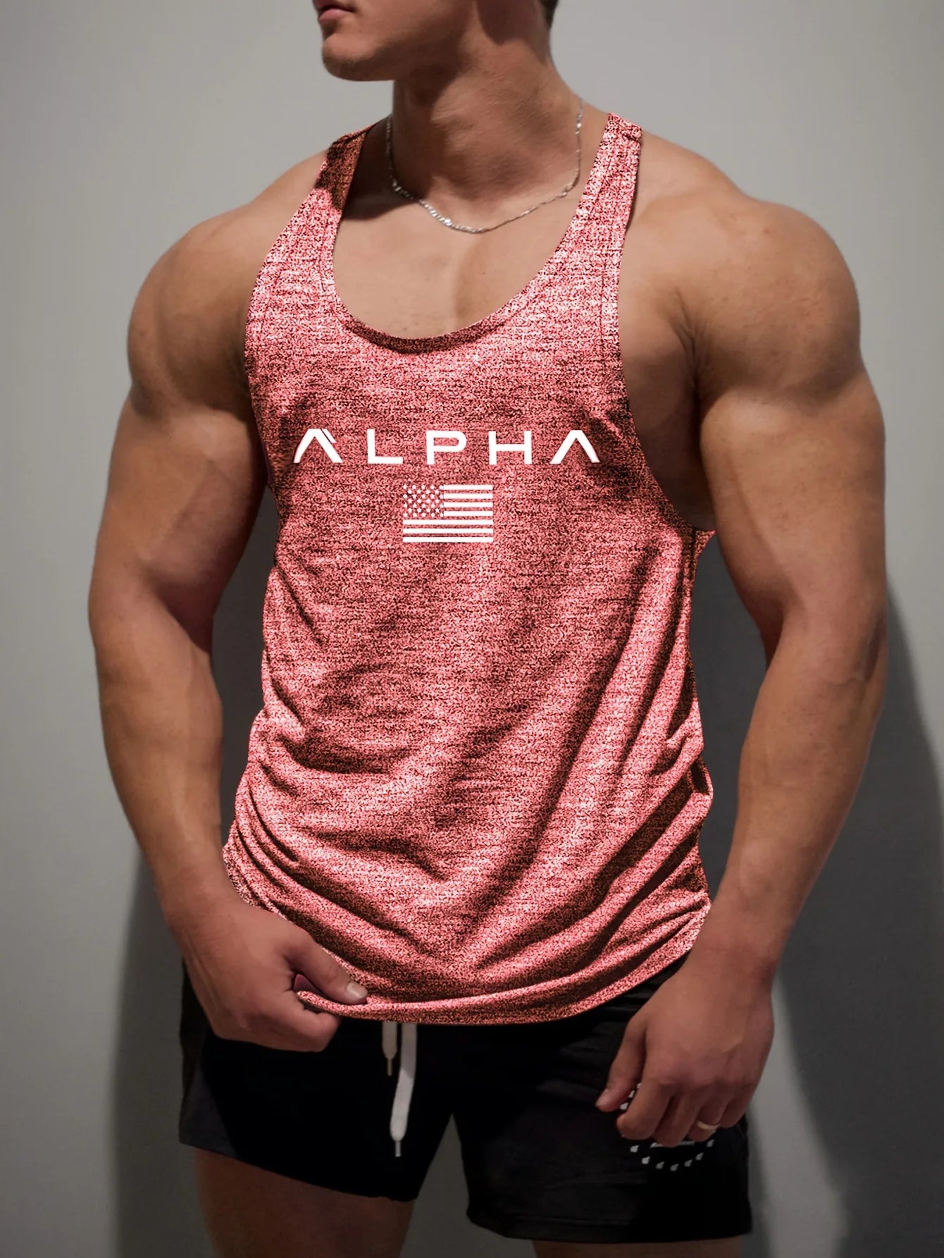 Men’s Printed Fitness Vest