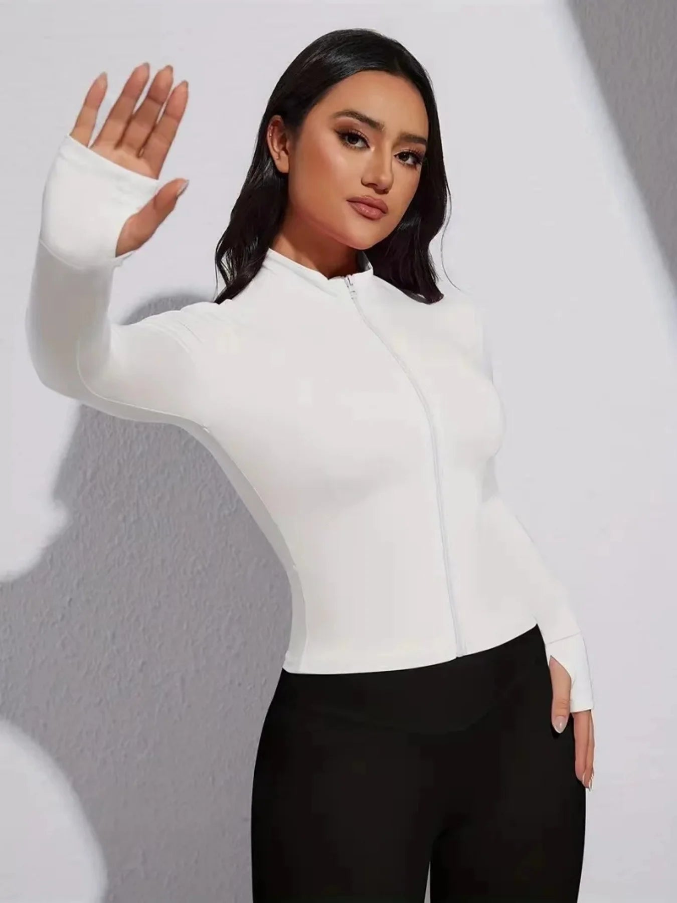 Pilates Elastic Slim Jacket F43