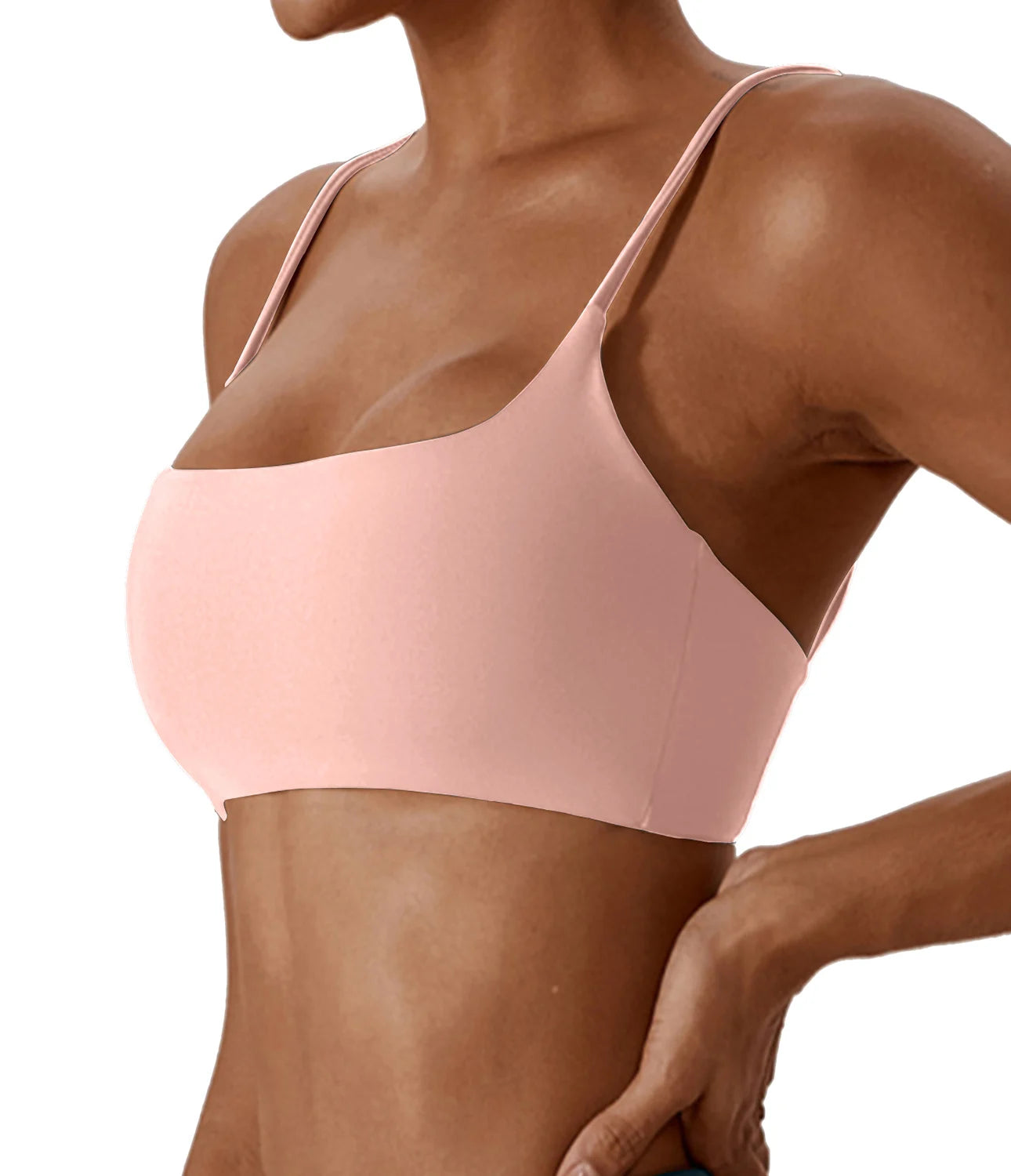 Sports Bra Super Soft Cross-Back Gym Top