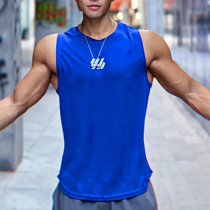 Men’s Mesh Fitness Tank Top