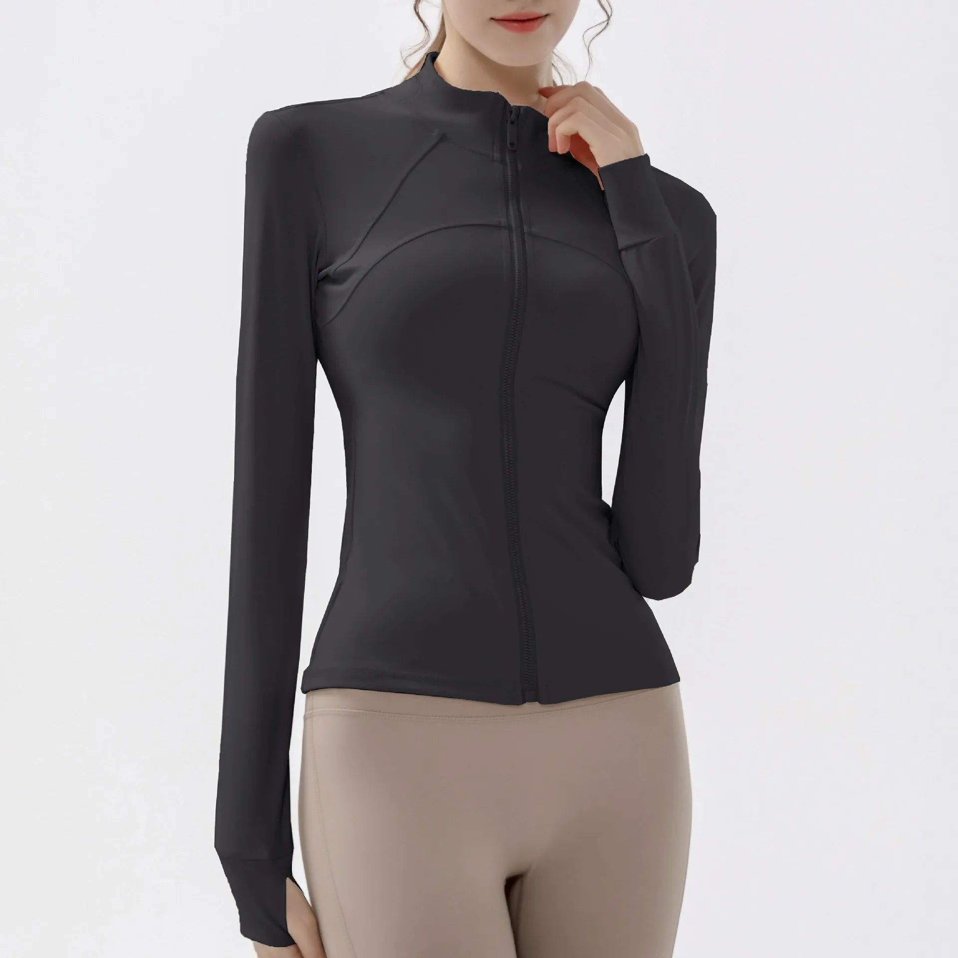 Pilates Elastic Slim Jacket F98