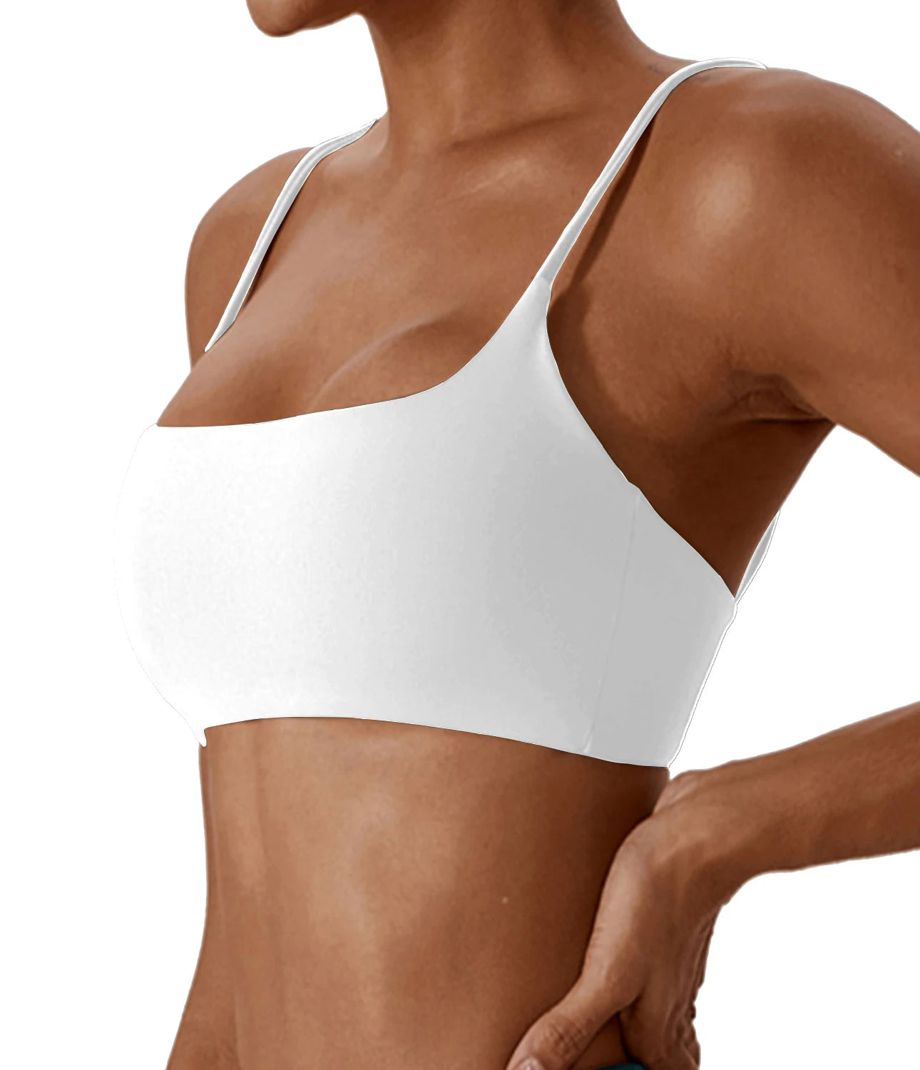 Sports Bra Super Soft Cross-Back Gym Top