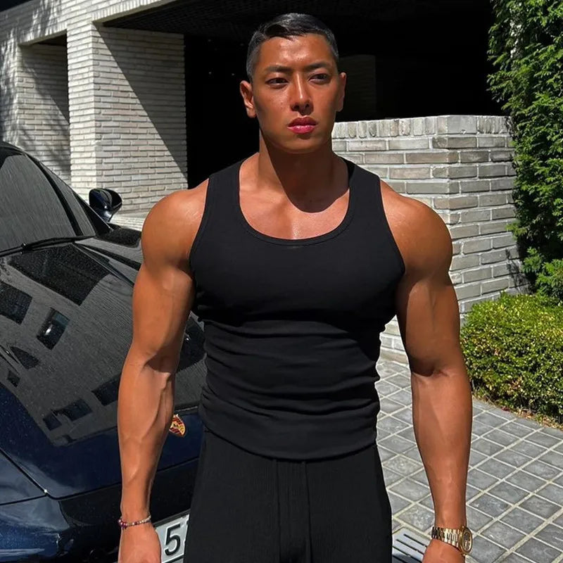 Men’s Pure Cotton Tight Vest