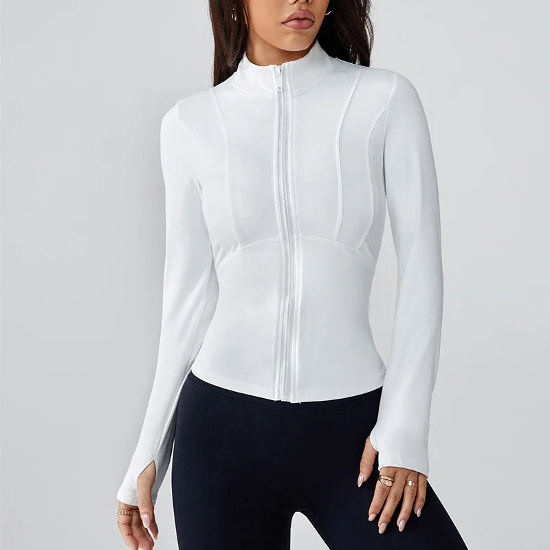 Pilates Elastic Slim Jacket F55