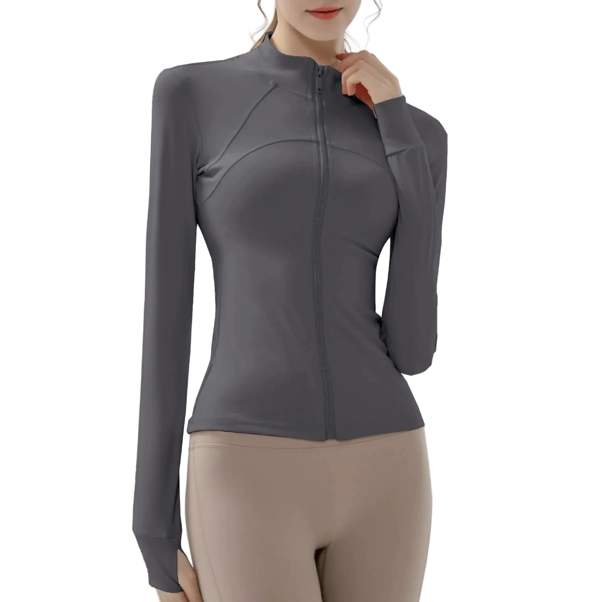 Pilates Elastic Slim Jacket F98