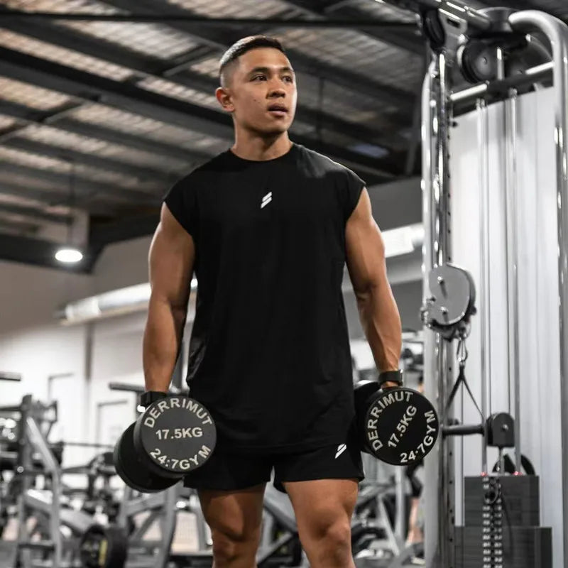 Men’s Sleeveless Quick-Dry Fitness Tank