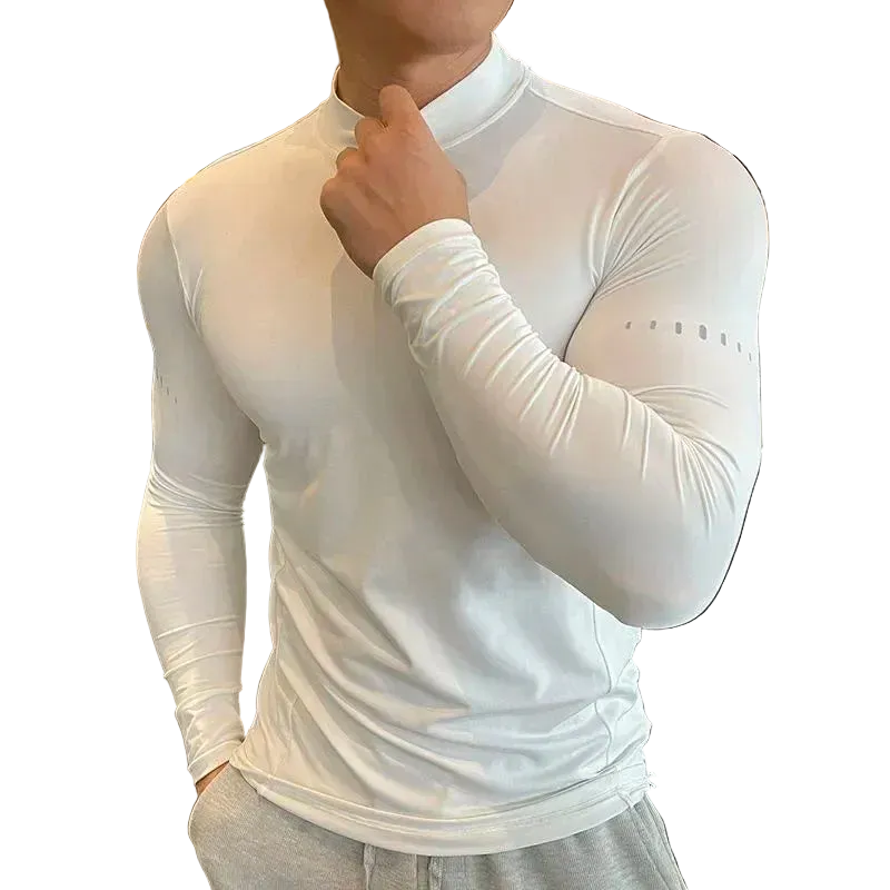 T Shirt Men's Long Sleeve Compression