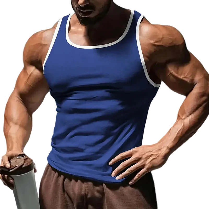 Men’s Solid Color Tank Top