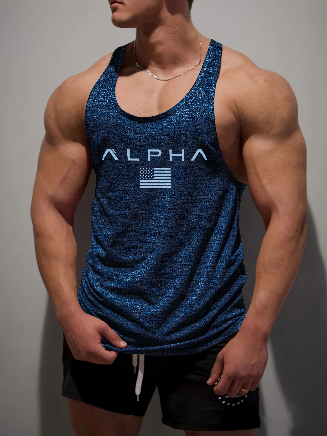 Men’s Printed Fitness Vest