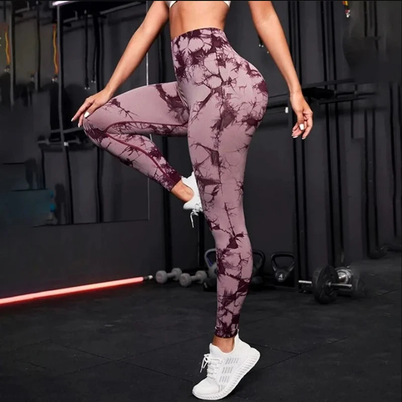 Women Yoga Leggings Seamless High Waist