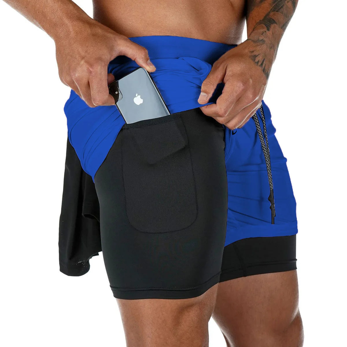 2-in-1 Running & Gym Shorts