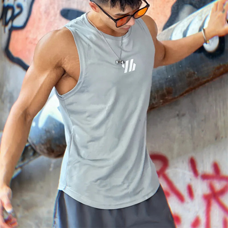Men’s Mesh Fitness Tank Top