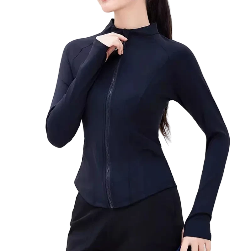 Women’s Quick-Dry Zip-Up Fitness Jacket B47